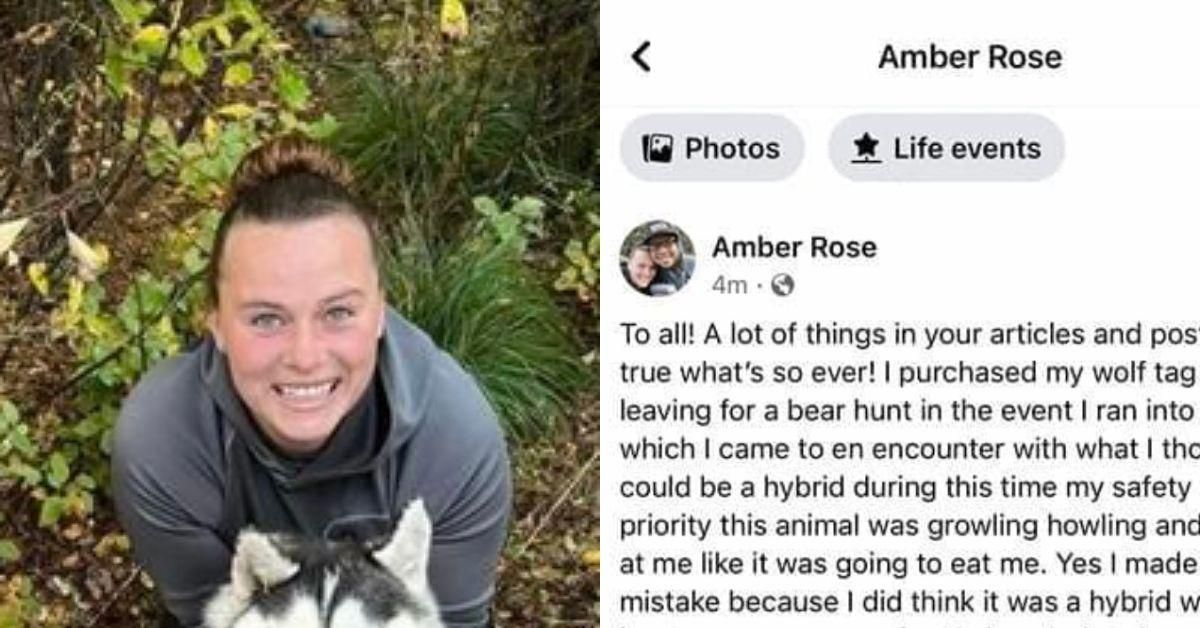 Montana Woman Sparks Outrage After Boasting About Killing 'Wolf' That Was Actually A Husky