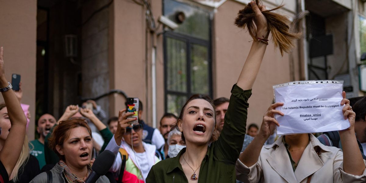 Why Iranian Women Are Cutting Their Hair, Burning Hijabs in Protest