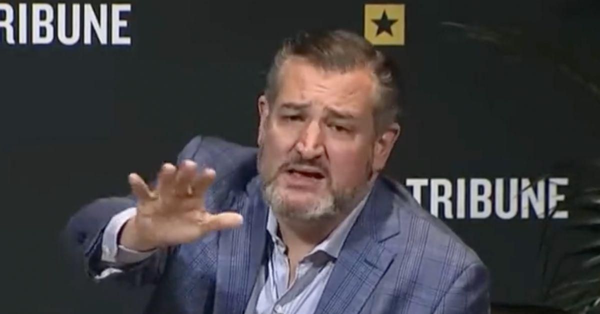 Heckler Applauded After Bluntly Shutting Ted Cruz Down Over His School Shooting Solution
