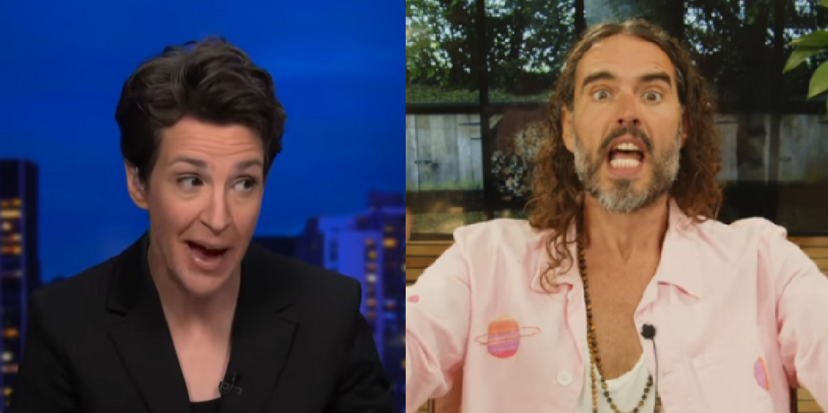 Russell Brand goes on epic 15-minute rant exposing media 'elite' as the 'misinformation' hypocrites they are