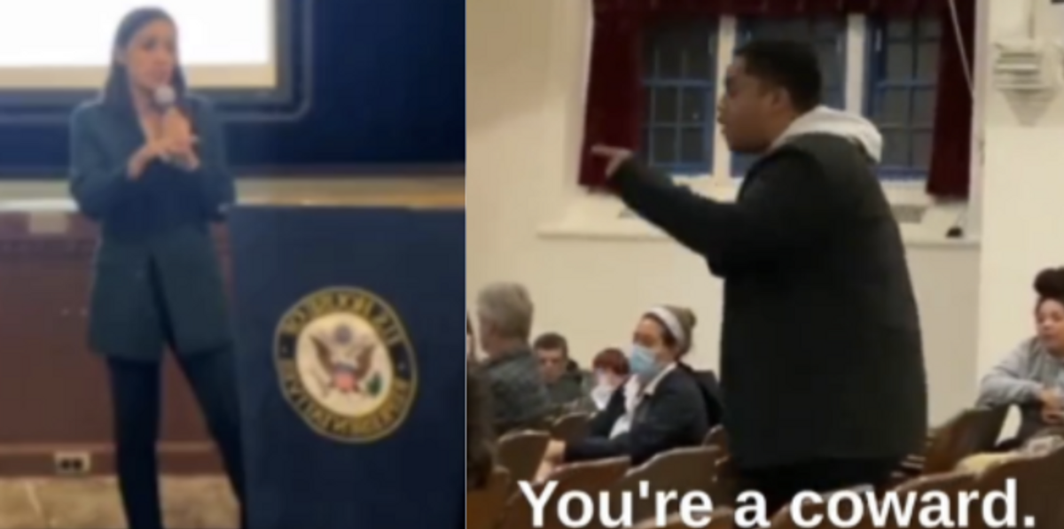 'You're a coward!' Watch AOC get roasted, called a 'liar' during town hall event
