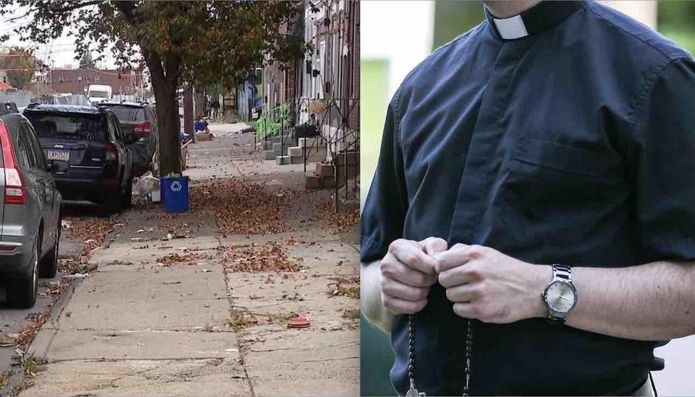 Catholic priest from order that serves the homeless gets carjacked at gunpoint while he’s unloading wheelchair from vehicle in Philly