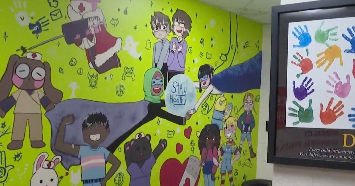 Conservative Parents Melt Down Over 'Satanic' Middle School Mural Depicting LGBTQ+ Youth