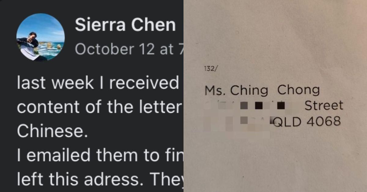 Asian Woman Speaks Out After Receiving A Letter Addressed To 'Ching Chong' From Her Alma Mater