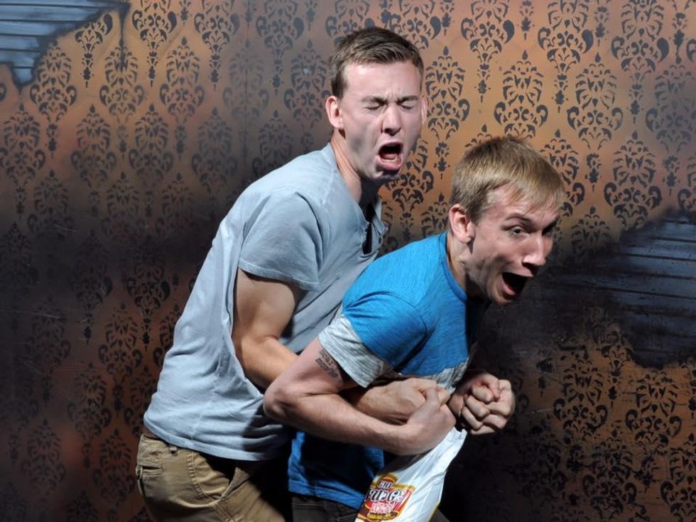 haunted house reactions