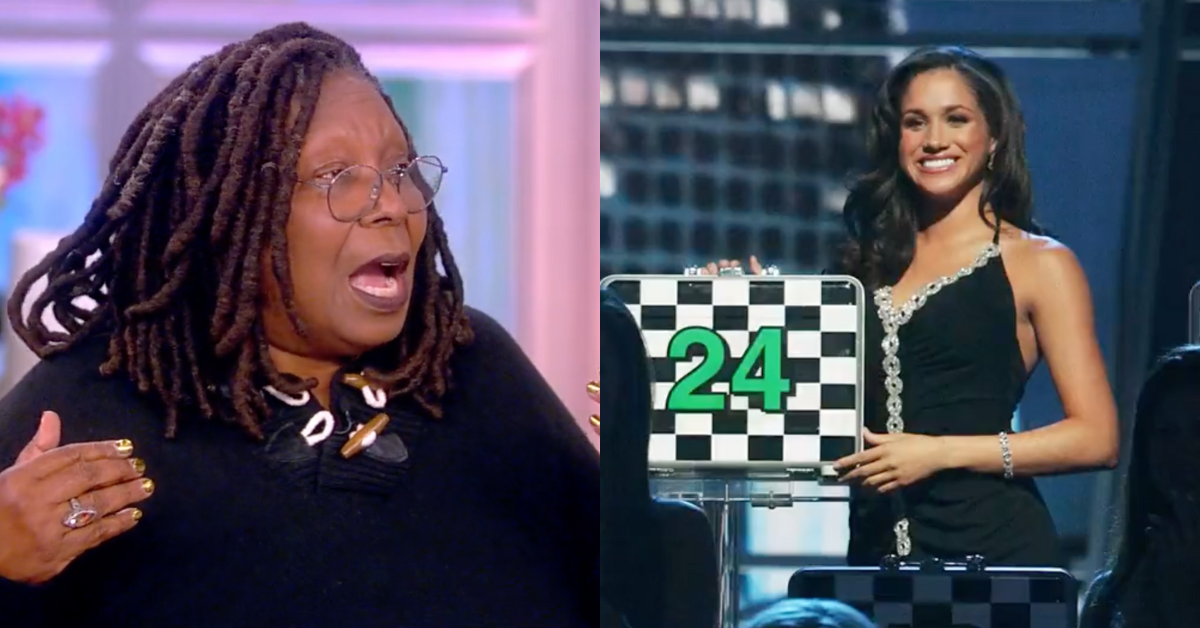 Whoopi Goldberg on 'The View' and Meghan Markle on 'Deal or No Deal'