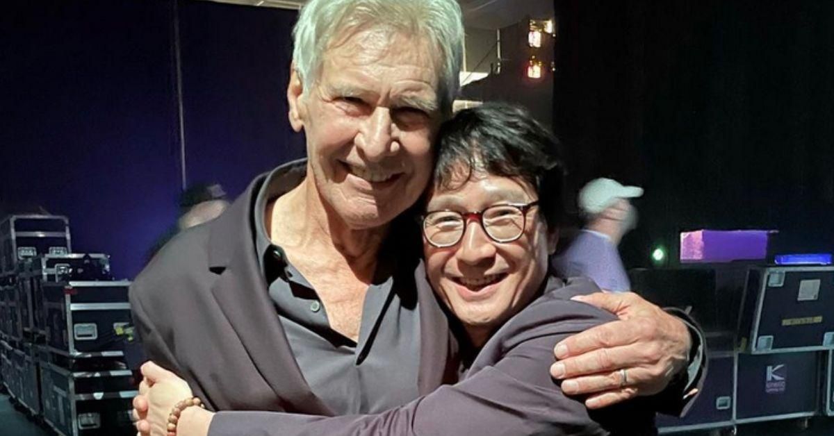 'Indiana Jones' Star Ke Huy Quan Dishes On Emotional Harrison Ford Reunion—And We're Crying