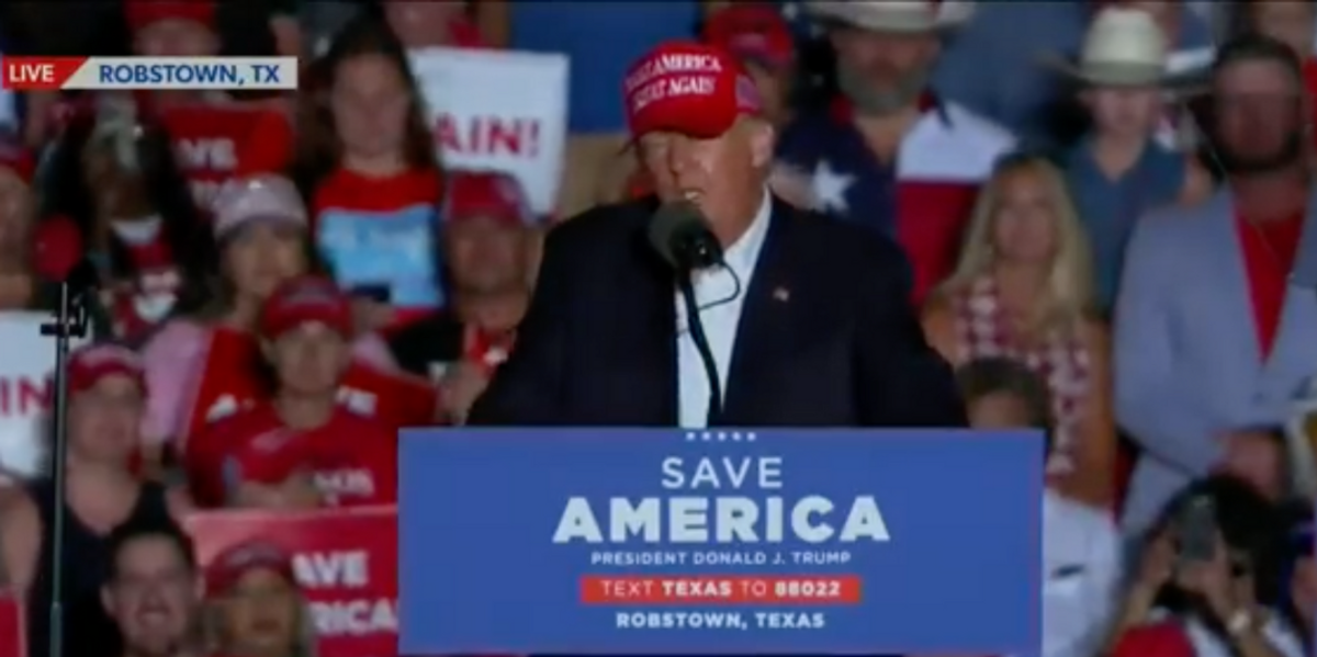 Trump Rally Cheers After Trump Seems To Threaten Journalist With Prison Rape
