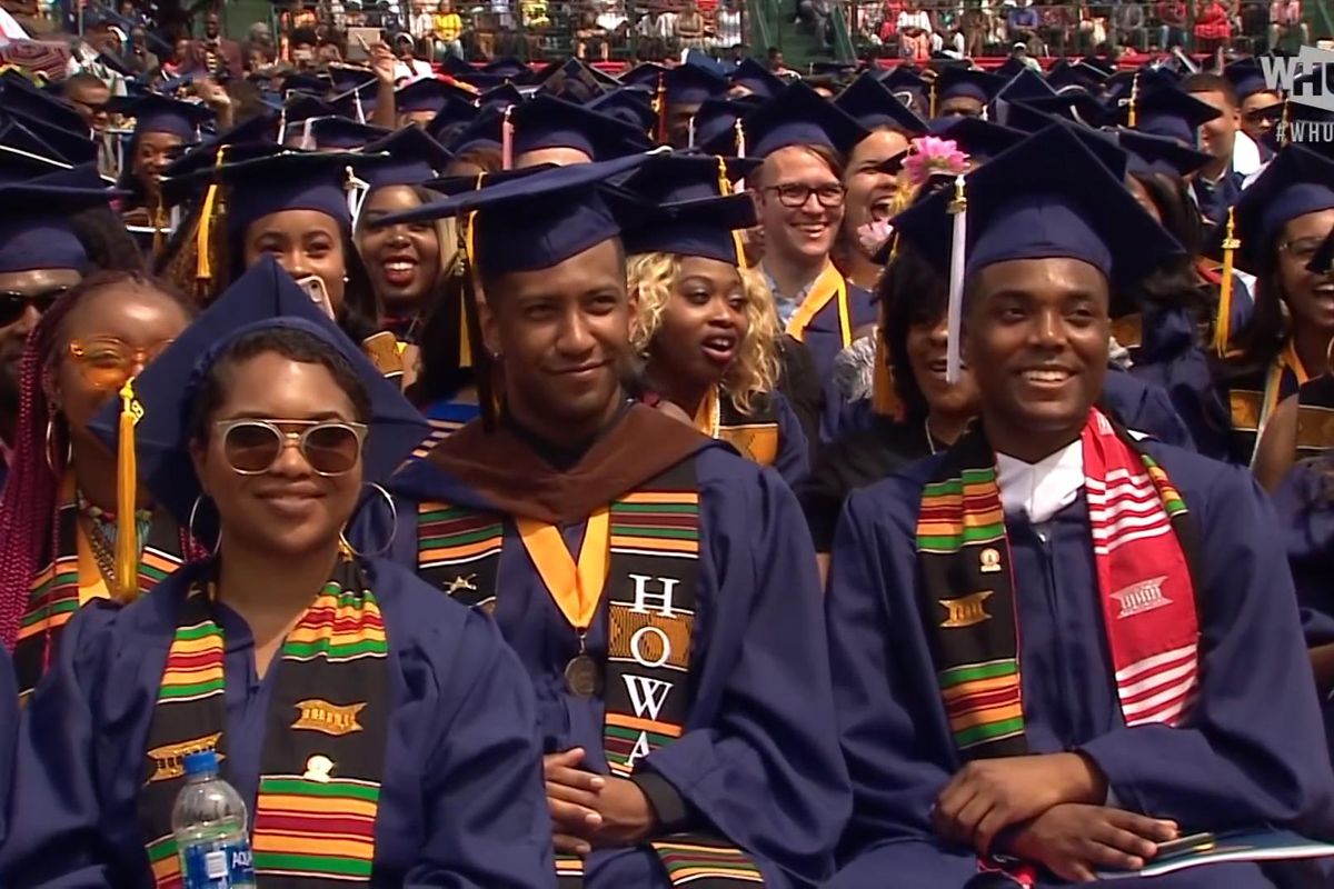 Graduating class, Howard University, growth and potential