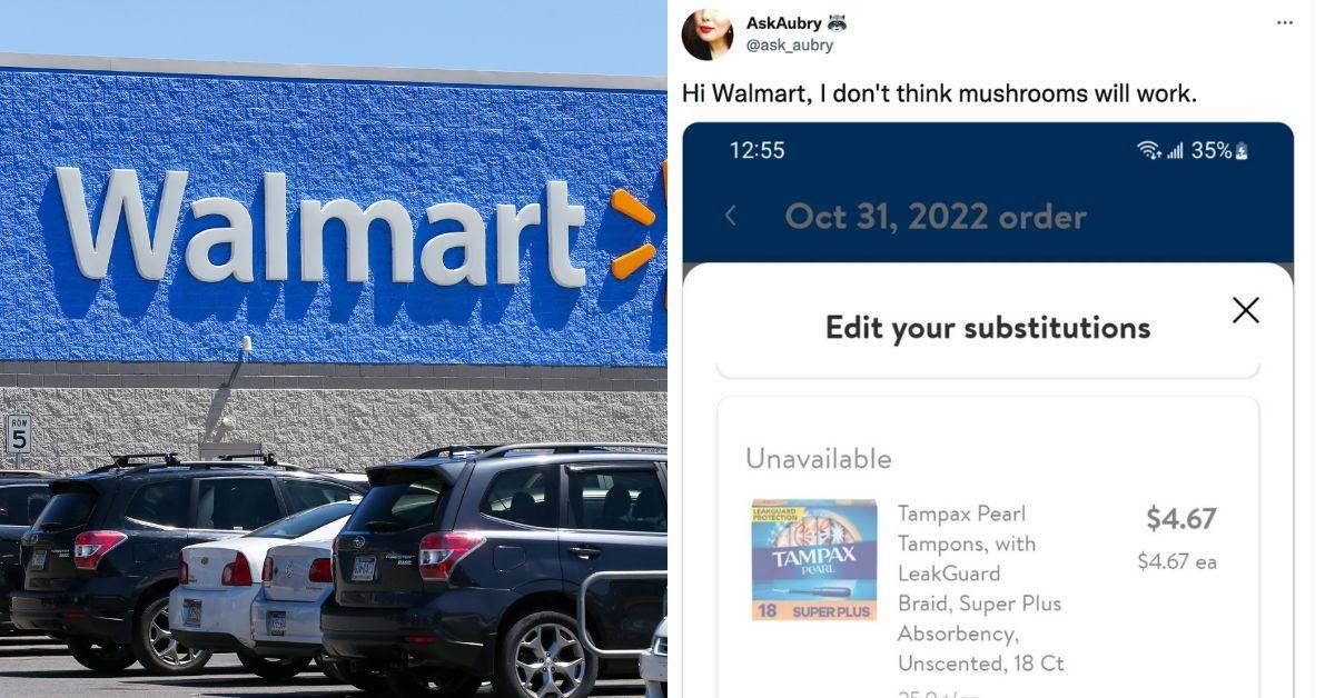 Woman Balks At What Walmart Suggests To Replace Unavailable Online Tampon Order