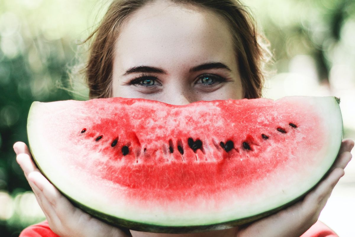 watermelon, English tea, mishmash of culture