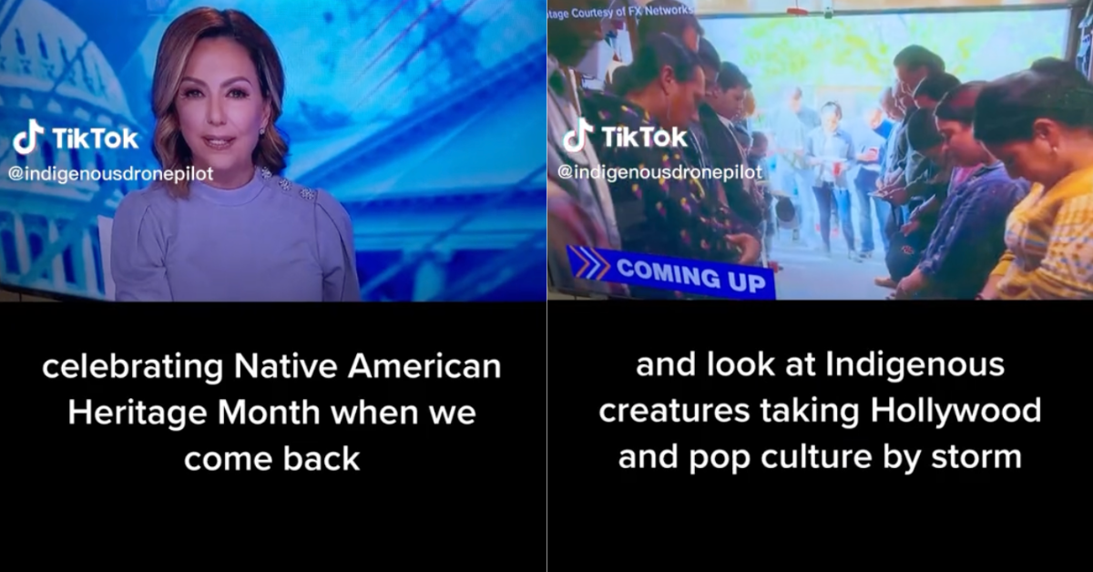 TikTok screenshots with ABC News Kyra Phillips