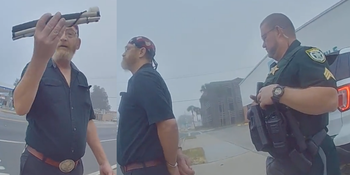 Florida Deputies Arrest Legally Blind Man Over Walking Stick VIDEO Comic Sands