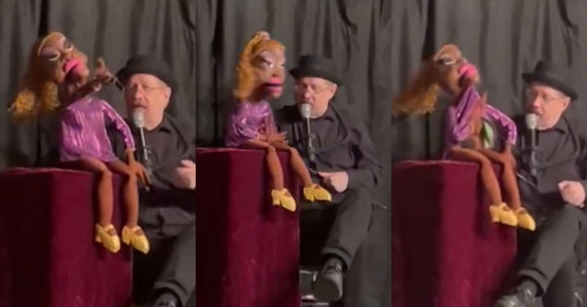 screenshots of Jerry Halliday and his "Sista Girl" puppet