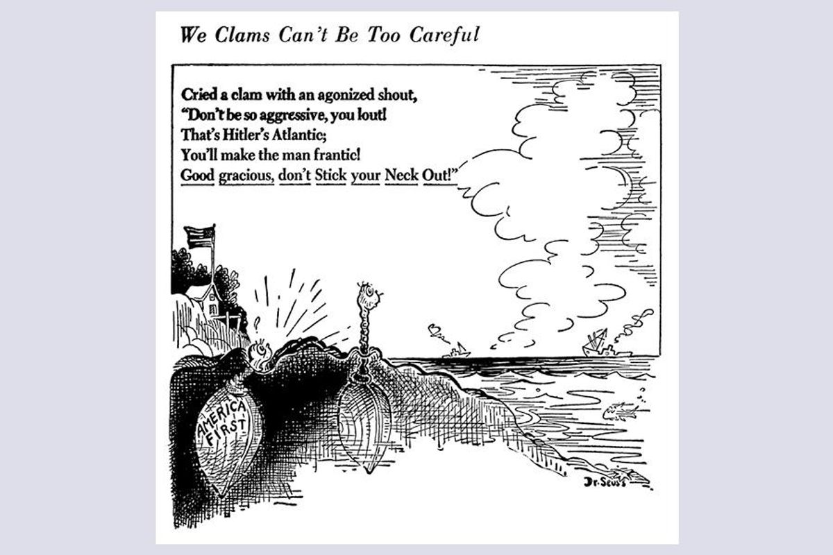 clams, frantic, Hitler, political satire, 1941