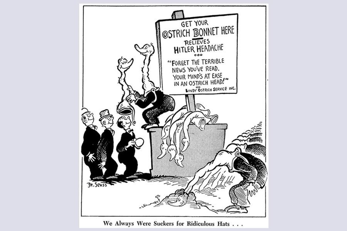satire, analogies, political satire, cartoons, 1940's