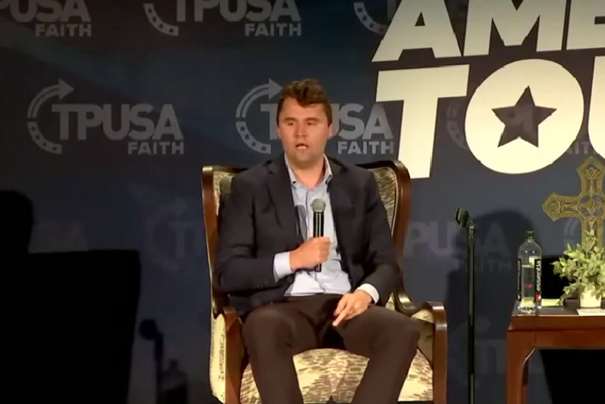 Charlie Kirk Breaks Longstanding Silence On Racial Issues Wonkette Charlie Kirk Breaks Longstanding Silence On Racial Issues Wonkette