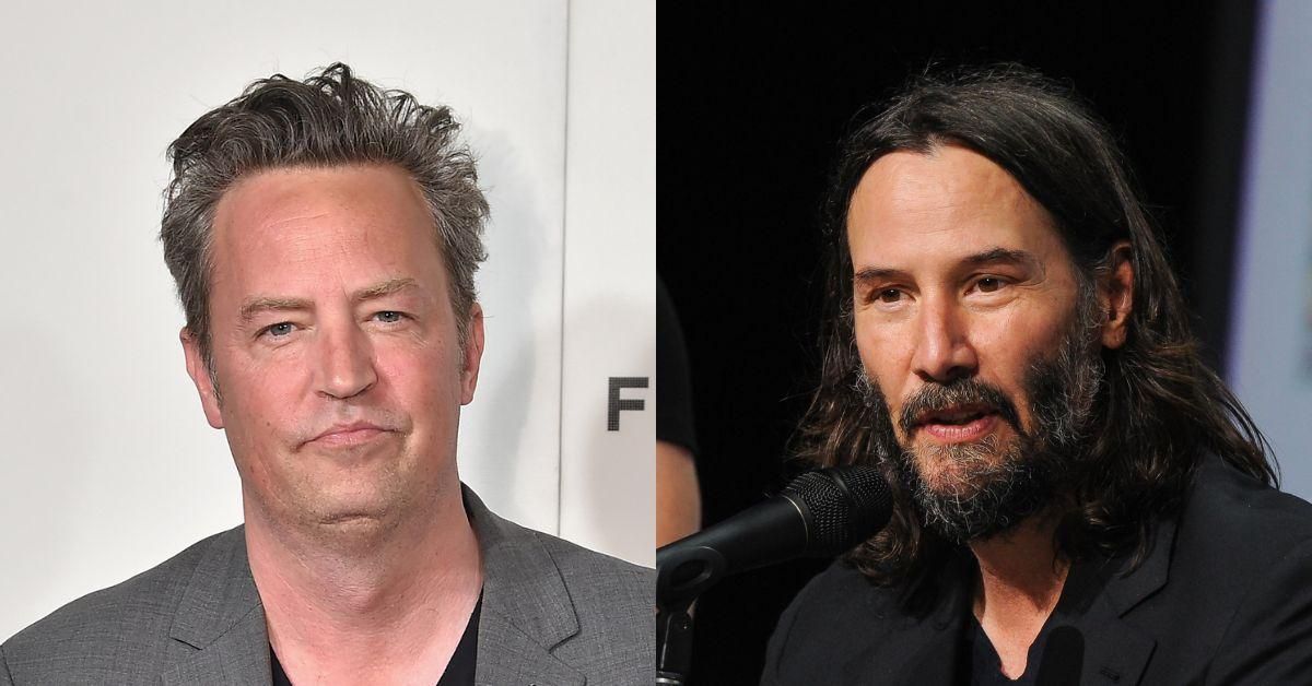 Matthew Perry Issues Bizarre Apology After Questioning Why Keanu Reeves 'Still Walks Among Us' In Memoir