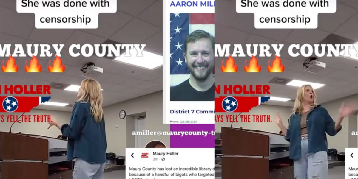 Mom Rips Homophobic County Commissioner To Shreds Over LGBTQ+ Library Controversy