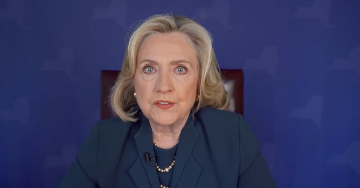Hillary Clinton Issues Dire Warning About Right-Wing Plan To 'Steal The Next Presidential Election'