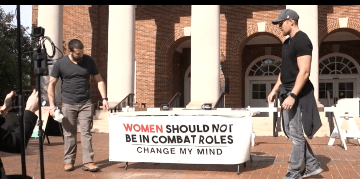NEW CHANGE MY MIND: Women Should Not Be in Combat Roles - Vimarsana News