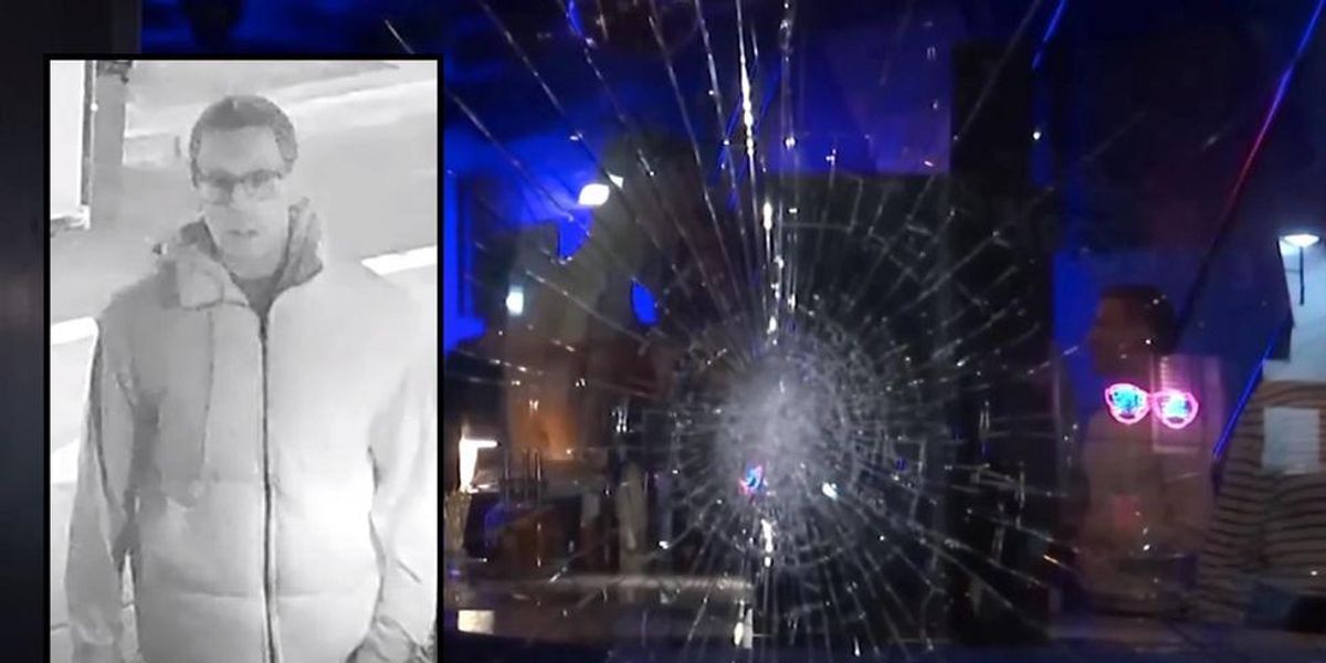 Liberals blame homophobia for man on video tossing brick at gay club in NYC. Police arrested a gay man for the crime.