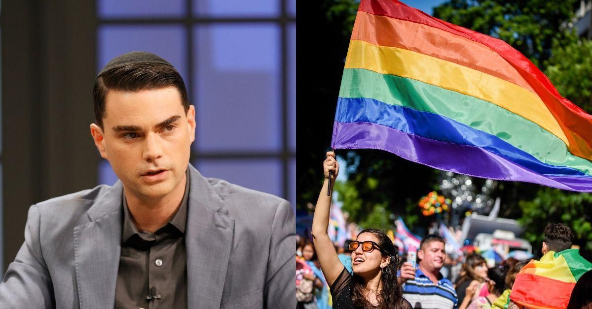 Ben Shapiro; Rainbow flag