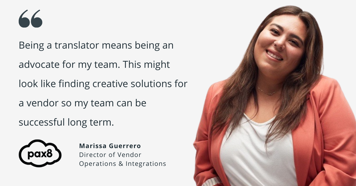 Pax8's Marissa Guerrero on Translating Between Business and Tech