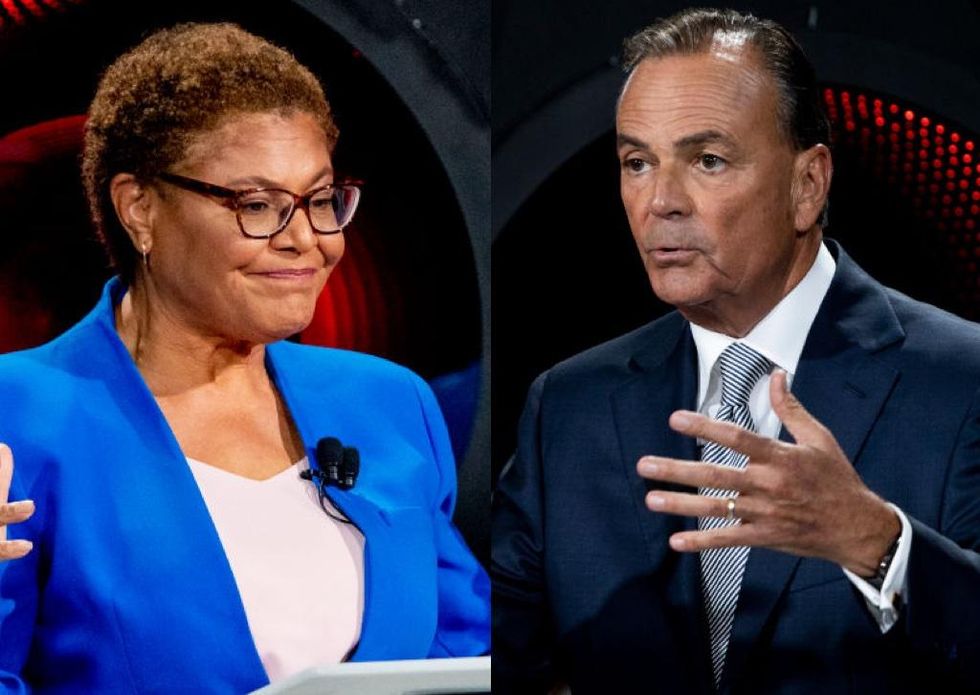 Karen Bass Defeats Rick Caruso In Los Angeles Mayoral Race