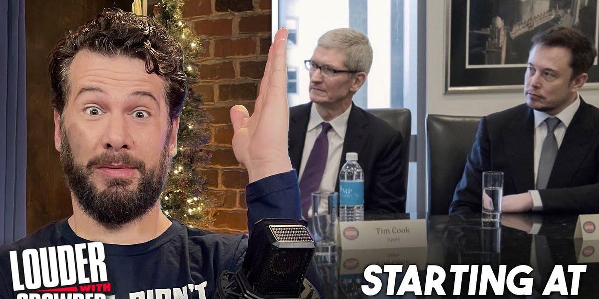CROWDER: Elon Musk and Tim Cook come face to face in secret meeting - Vimarsana News