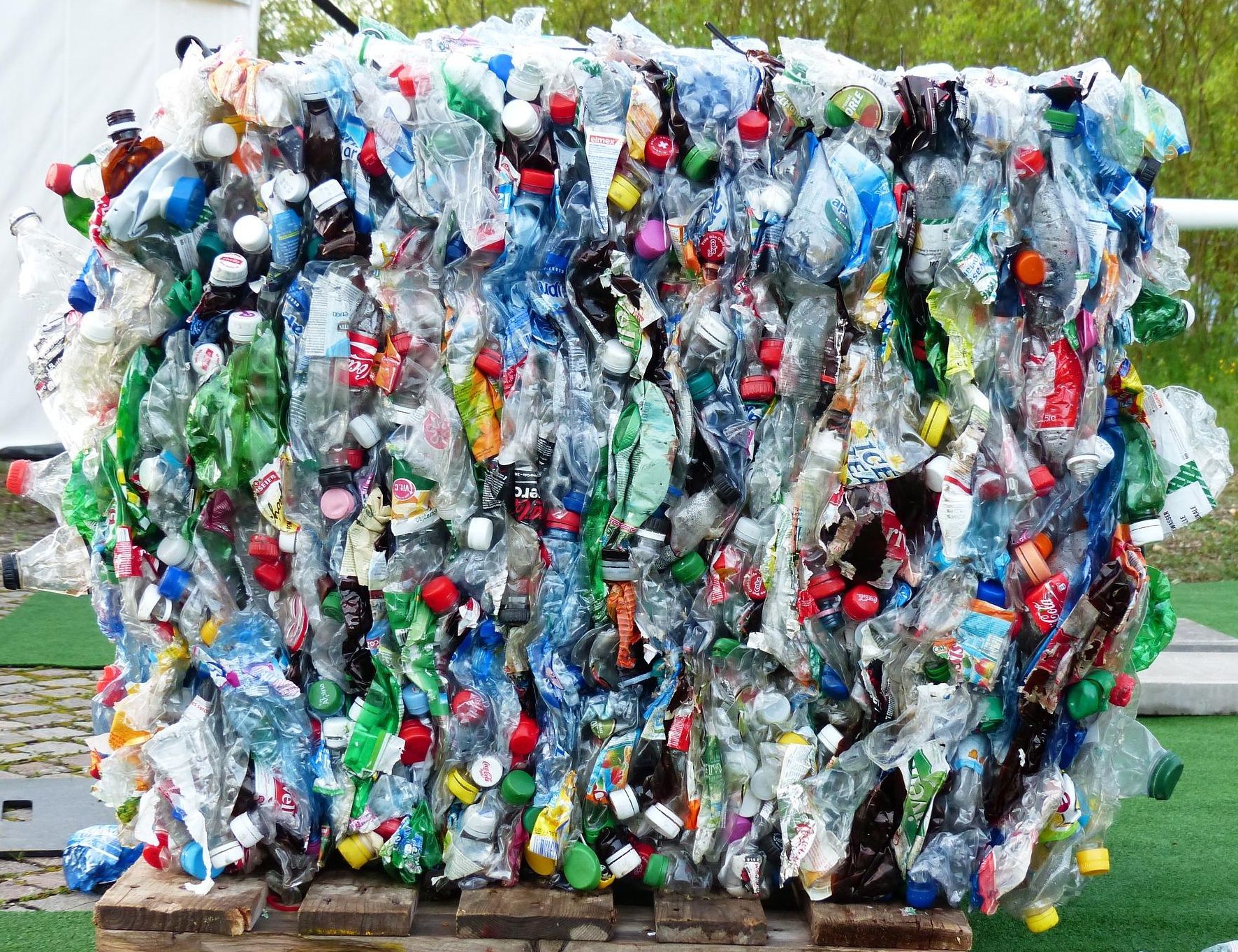 recycling, reusable, plastic bottles, PET, enzymes