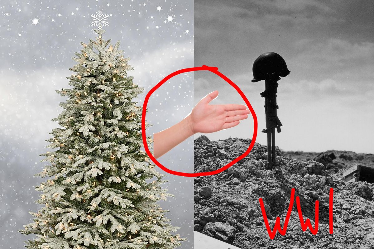 history, war, peace, Christmas, soldiers