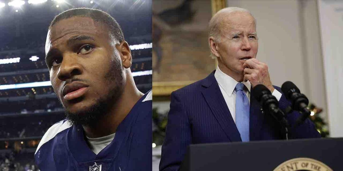 ‘We left a Marine?!! Hell nah’: Dallas Cowboys star rips Biden over Brittney Griner prisoner swap — then caves, apologizes after leftists pounce ‘We left a Marine?!! Hell nah’: Dallas Cowboys star rips Biden over Brittney Griner prisoner swap — then caves, apologizes after leftists pounce