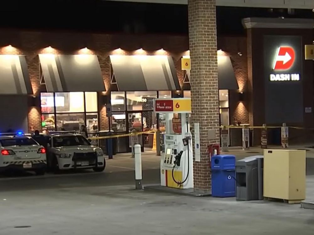 Police investigating shooting death of a gas station clerk find decomposing body of pregnant woman in suspect’s apartment Police investigating shooting death of a gas station clerk find decomposing body of pregnant woman in suspect’s apartment