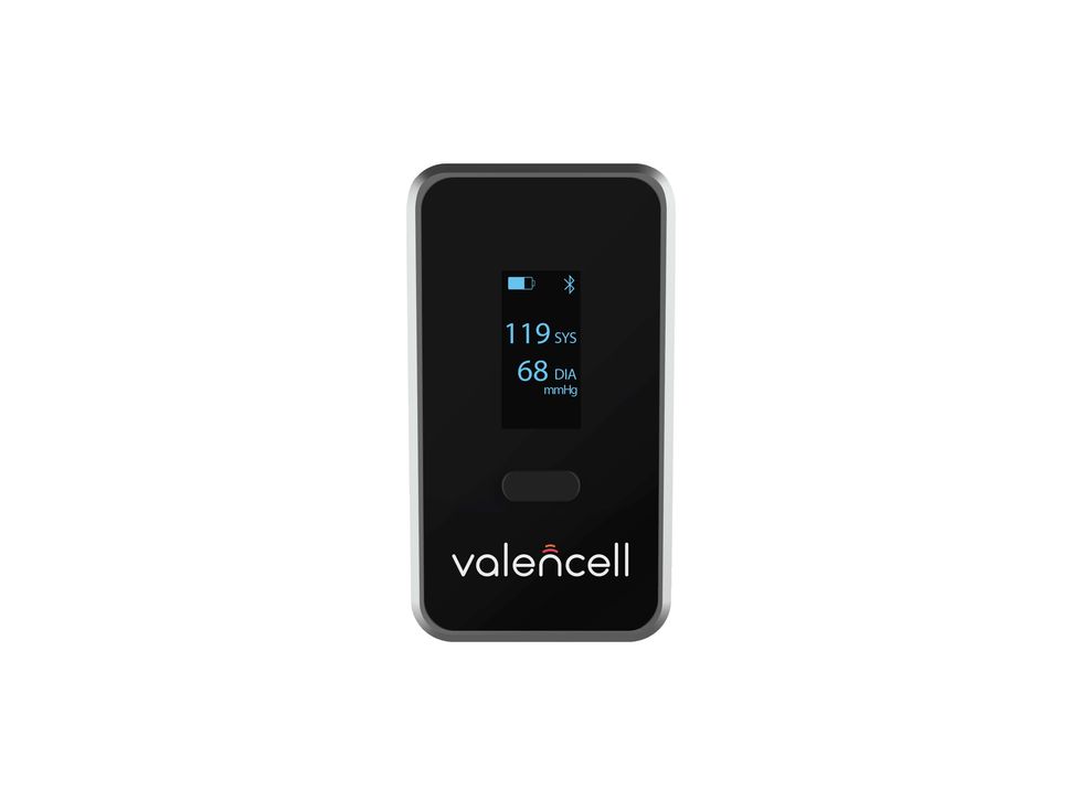 a photo of Valencell's new Fingertip Blood Pressure Reader