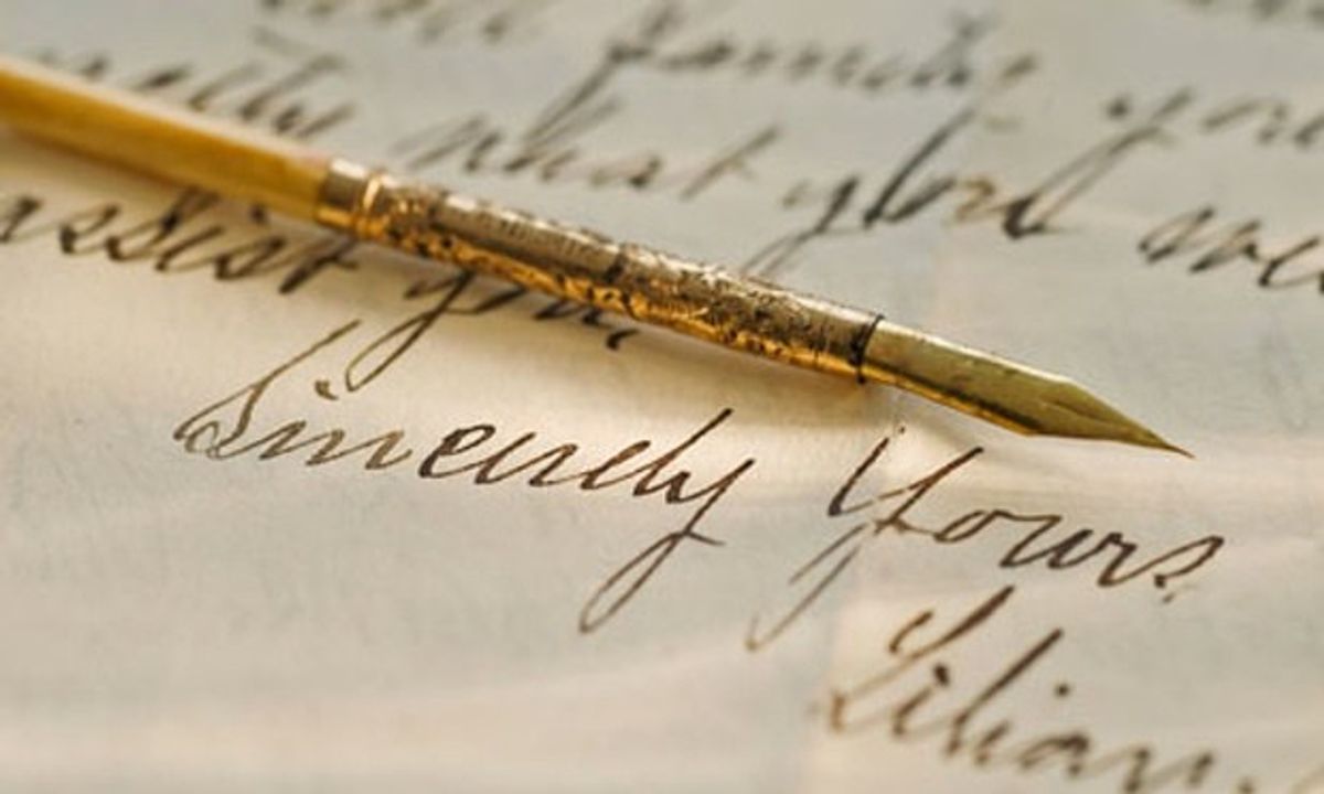 The Value of a Handwritten Letter