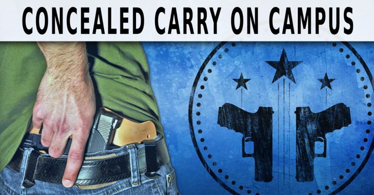 Facts You Should Know About Texas Campus Carry And Guns