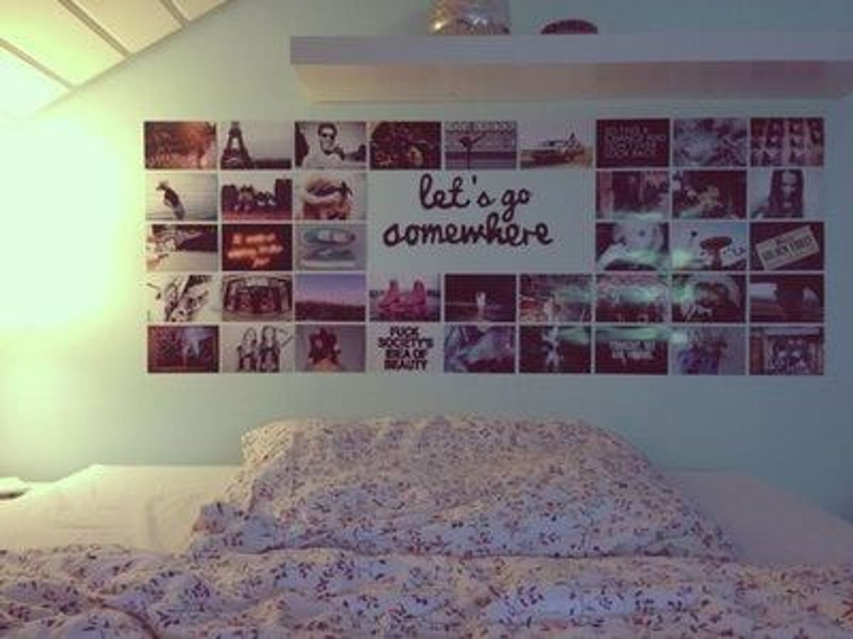 15 Ways To Display Pictures In Your Dorm