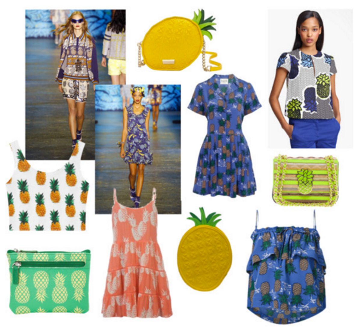 Spring 2016 Trend: the Pineapple Motif