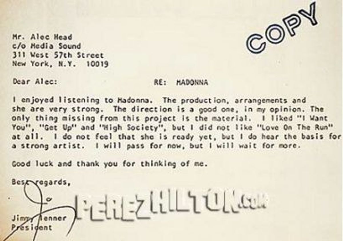 a-rejection-letter-didn-t-define-madonna