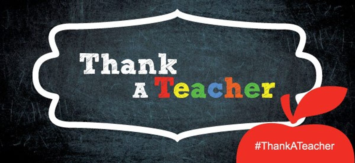 A Thank-You Letter To The Teacher That Changed My Life
