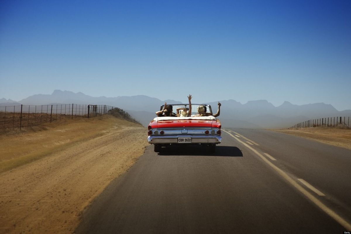 The 6 Steps Of Road Tripping With Friends