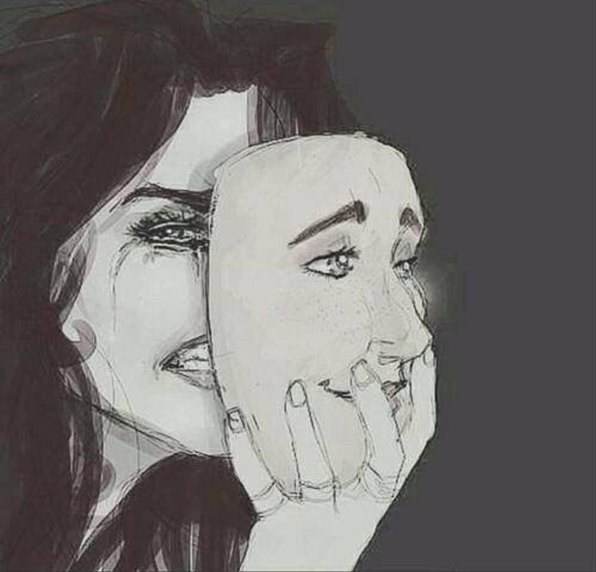 Depression Is The Happiest Person In The Room