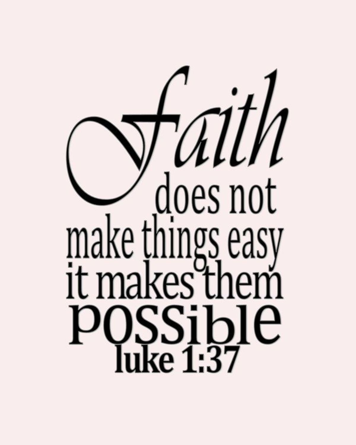 Faith Is Not Dead