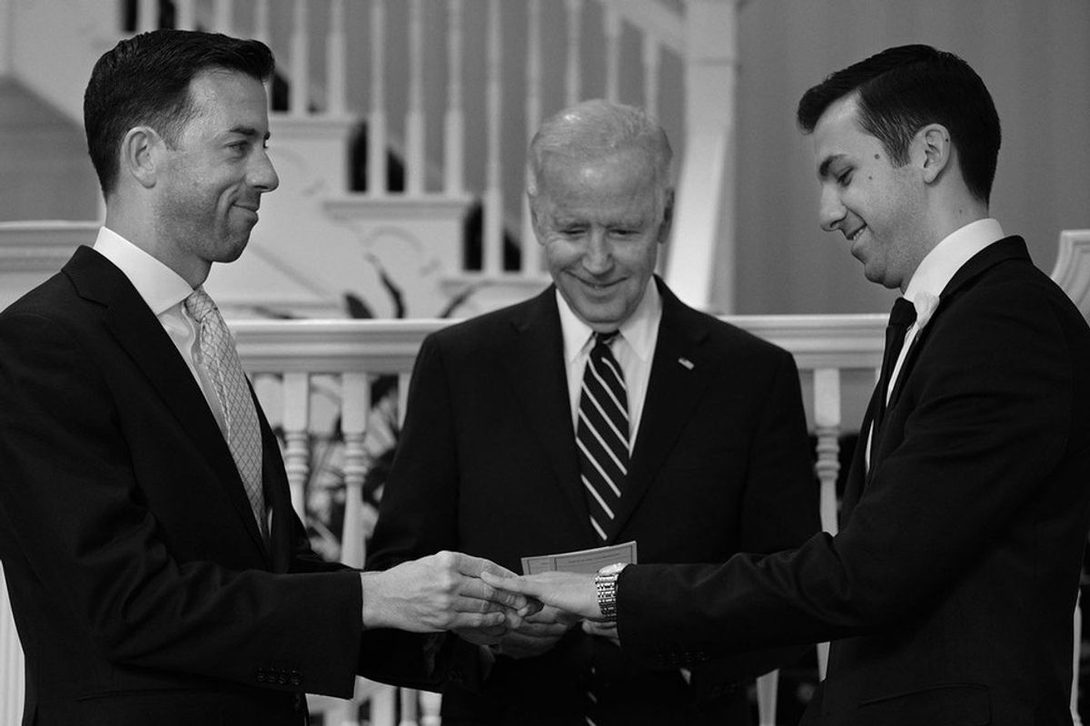 Joe Biden Officiated a Same-Sex Marriage