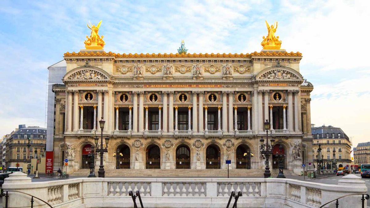 The Ornate Palais Garnier in Paris