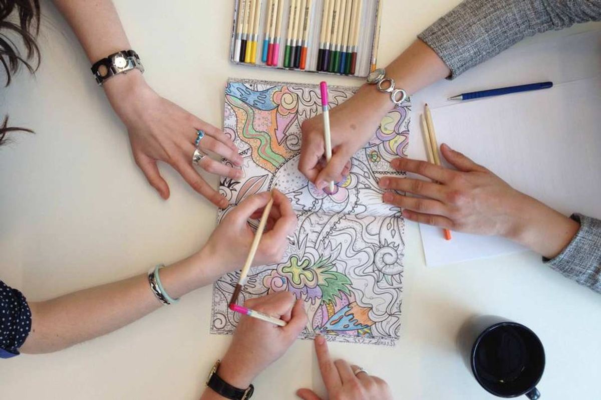 Adult Coloring: A Simple Fad Or Serious Therapy?