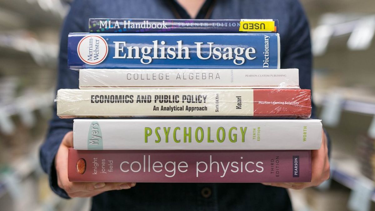 Why Are Colleges Still Making Us Pay For Books?