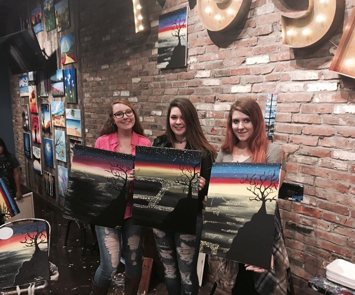 21 Thoughts While Attending A Paint Nite