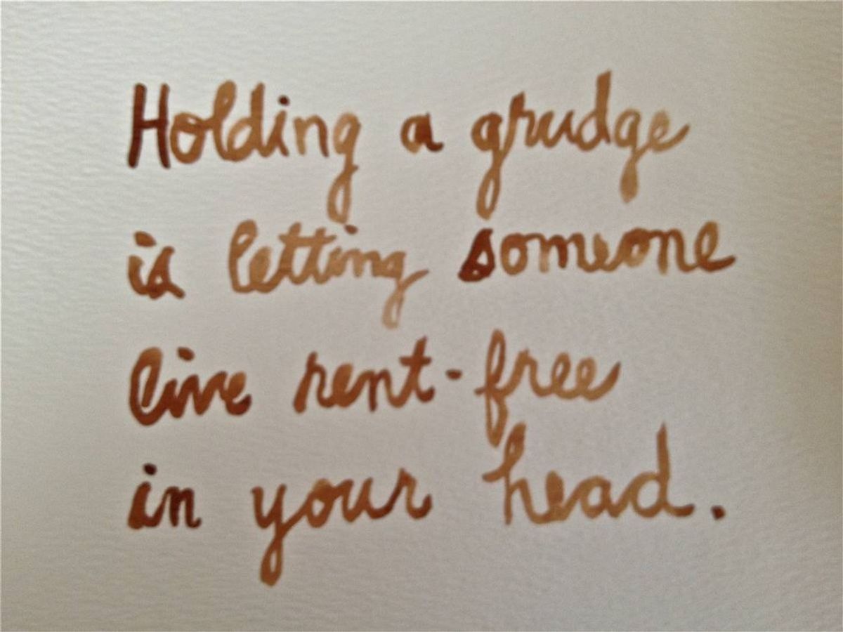 Why Grudge Holding Is NOT OK